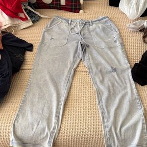 Splendid Light Gray Casual Pants